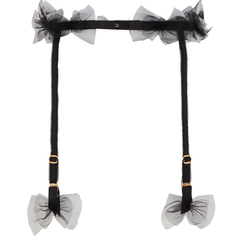 Fawn Suspender in Black AP6 | Agent Provocateur